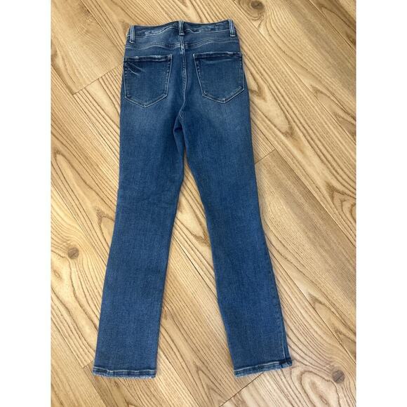 Vervet Straight Leg Jeans Womens Size 24 Distressing at pockets - Picture 7 of 7